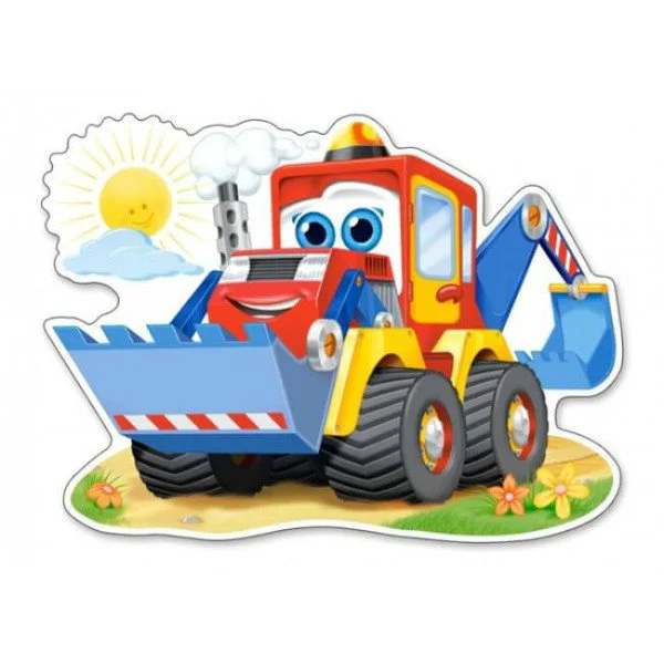 Puzzle Castorland Funny Digger, 12 MAXI piese foto