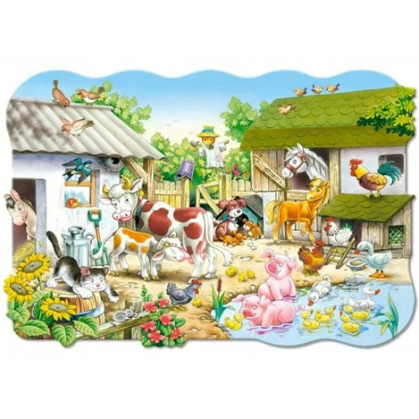 Puzzle Castorland Farm, 20 piese foto