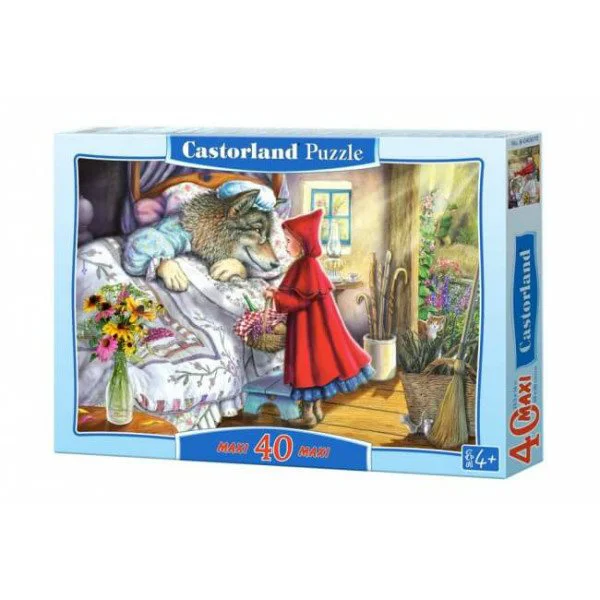 Puzzle Castorland Red Riding Hood, 40 piese foto