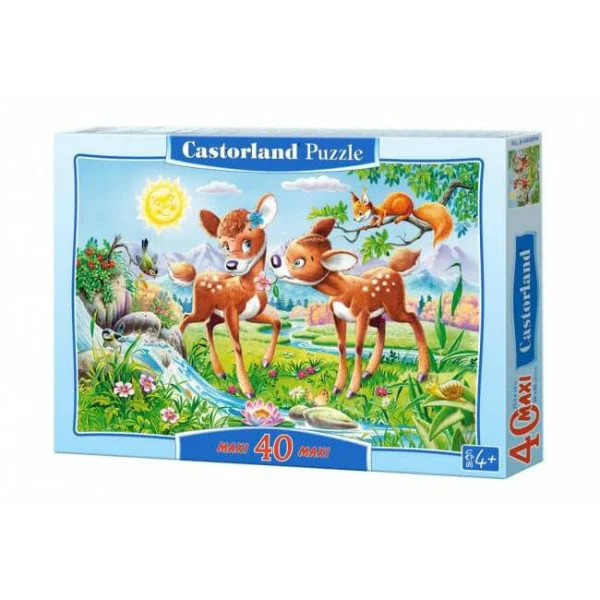 Puzzle Castorland Little Deers, 40 piese foto