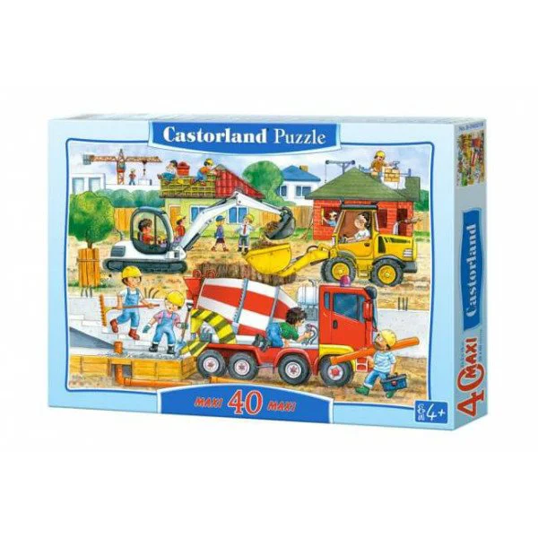 Puzzle Castorland Construction Site, 40 piese foto