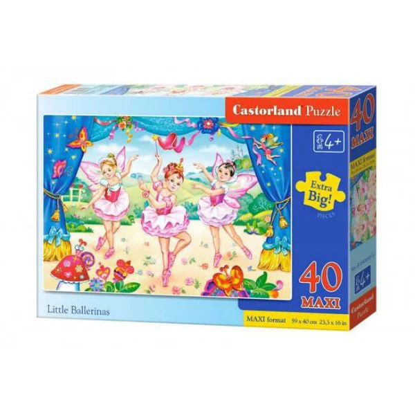 Puzzle Castorland Little Ballerinas, 40 piese foto