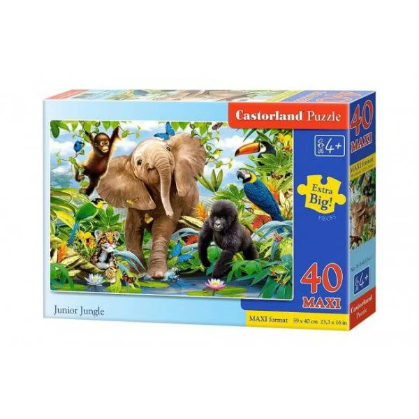Puzzle Castorland Junior Jungle, 40 piese foto