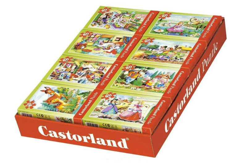 Puzzle Castorland Povesti, 80 MINI piese foto