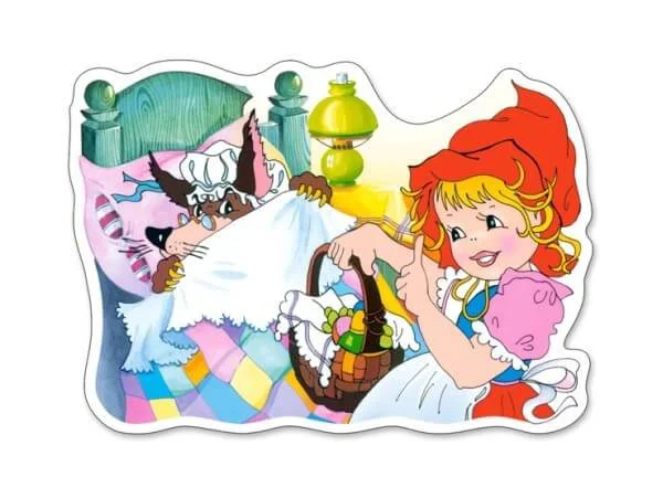 Puzzle Castorland Little Red Riding Hood, 15 MIDI piese foto