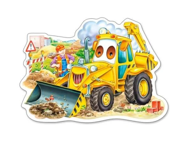 Puzzle Castorland A Smiling Digger, 15 MIDI piese foto