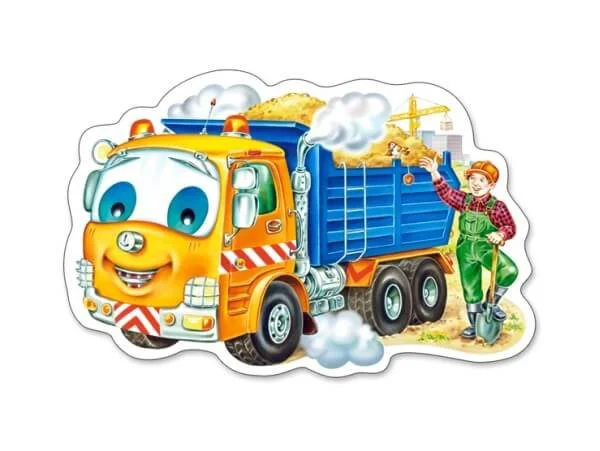 Puzzle Castorland Little Sand Truck, 15 MIDI piese foto