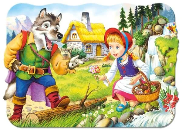 Puzzle Castorland Little Red Riding Hood, 30 MIDI piese foto