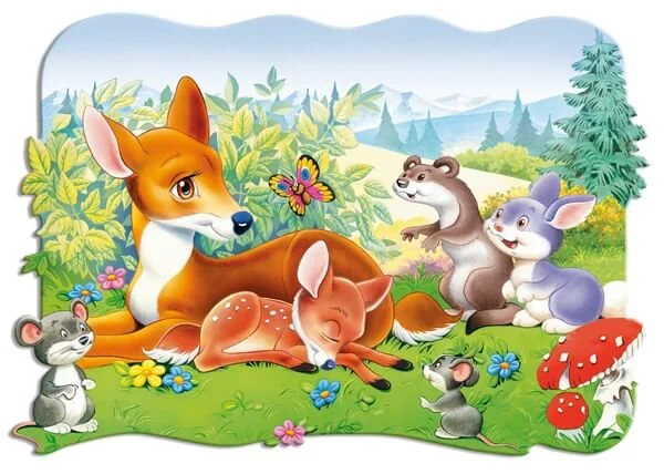 Puzzle Castorland Jelonek Bambi, 30 MIDI piese foto