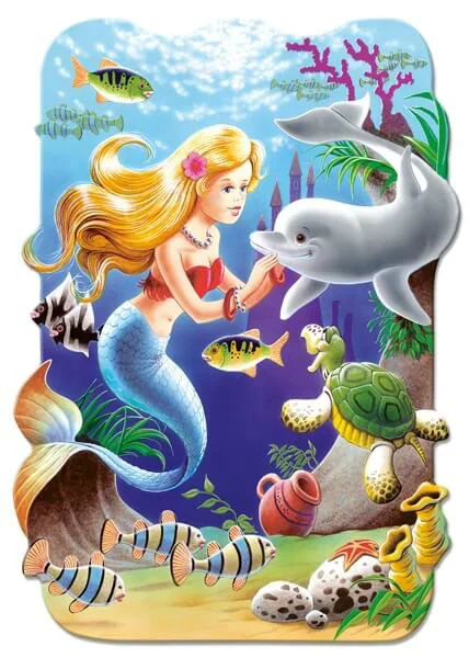 Puzzle Castorland Mica sirena, 30 MIDI piese foto