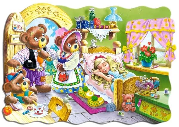 Puzzle Castorland Masa si Ursul, 30 MIDI piese foto