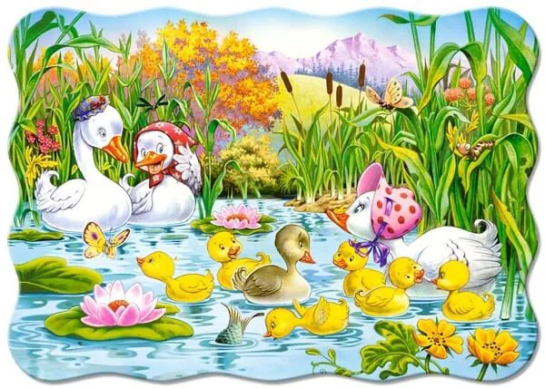 Puzzle Castorland Ratusca cea urata, 30 MIDI piese foto