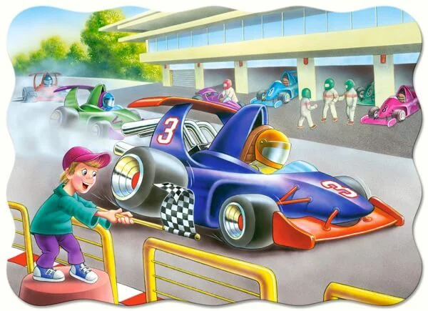 Puzzle Castorland Speed Masters, 30 MIDI piese foto
