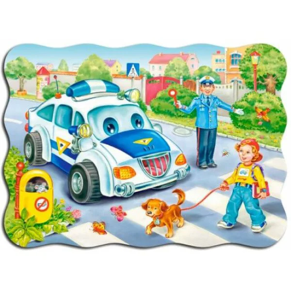 Puzzle Castorland Way to school, 30 MIDI piese foto