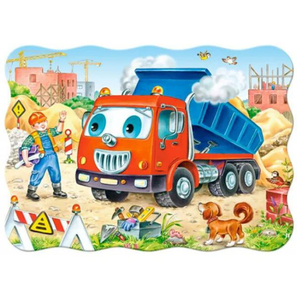 Puzzle Castorland Camion, 30 MIDI piese foto