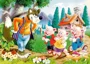 Пазл Касторланд Three Little Pigs, 60 MIDI эл. foto