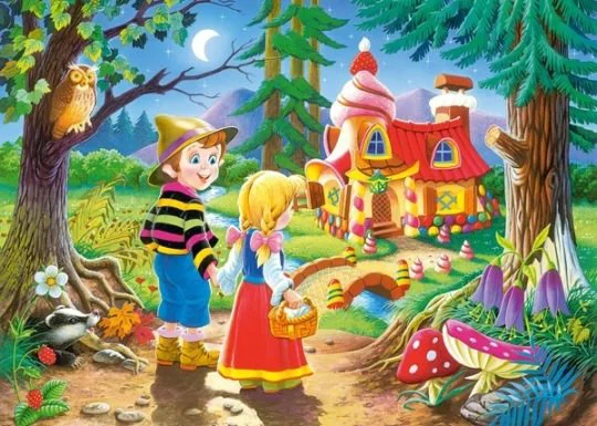 Puzzle Castorland Hansel and Gretel, 60 MIDI piese foto