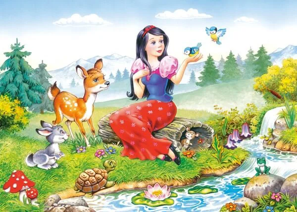 Puzzle Castorland Snow White, 60 MIDI piese foto