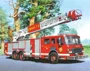 Puzzle Castorland Fire Engine, 60 MIDI piese foto