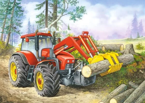 Puzzle Castorland Forest Site, 60 MIDI piese foto