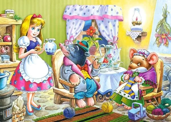 Puzzle Castorland Thumbelina, 60 MIDI piese foto