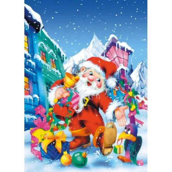 Puzzle Castorland Cadouri de Craciun, 60 MIDI piese foto