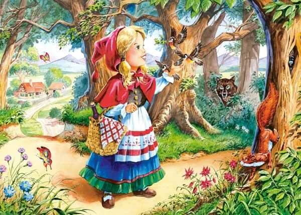 Puzzle Castorland Little Red Riding Hood, 120 MIDI piese foto