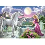 Puzzle Castorland Princess and her Unicorns, 120 MIDI piese foto