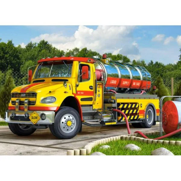 Puzzle Castorland Tanker Truck, 120 MIDI piese foto