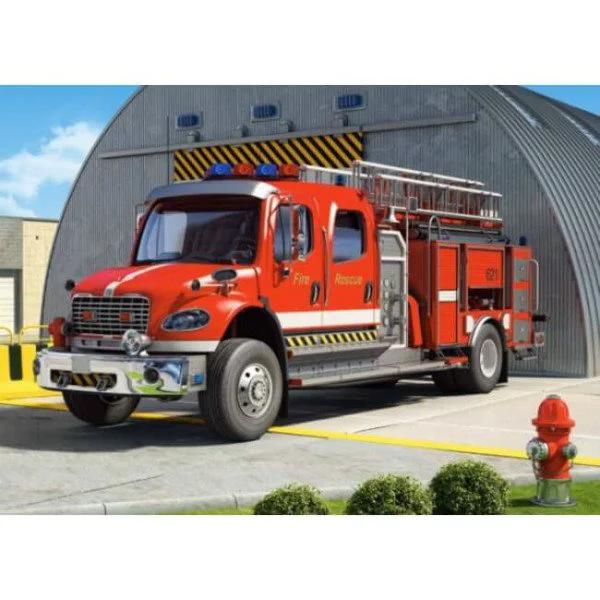 Puzzle Castorland Fire Engine, 120 MIDI piese foto