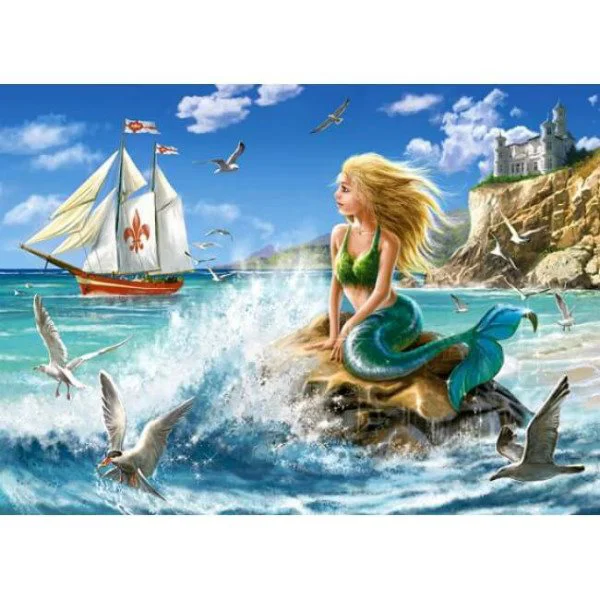 Puzzle Castorland Sirena, 180 MIDI piese foto
