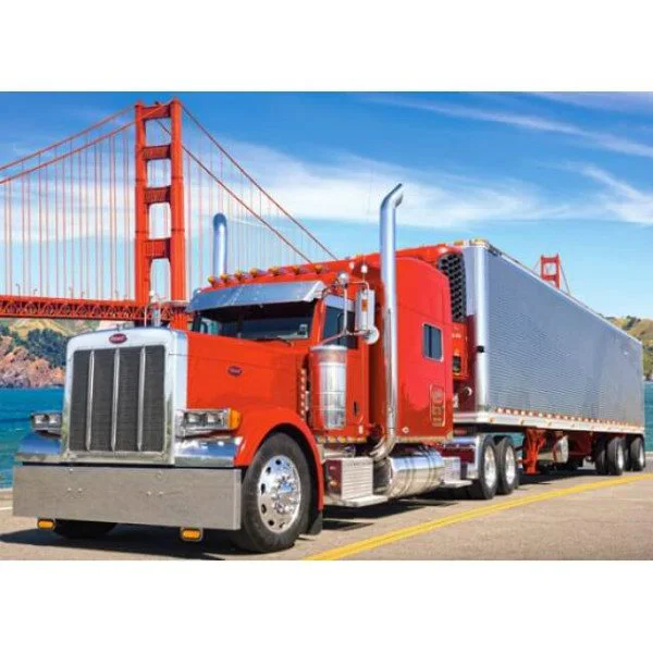 Puzzle Castorland Camion, 180 MIDI piese foto