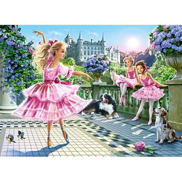 Puzzle Castorland Ballet Dancers, 180 MIDI piese foto