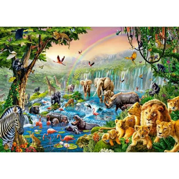 Puzzle Castorland Jungle River, 500 piese foto