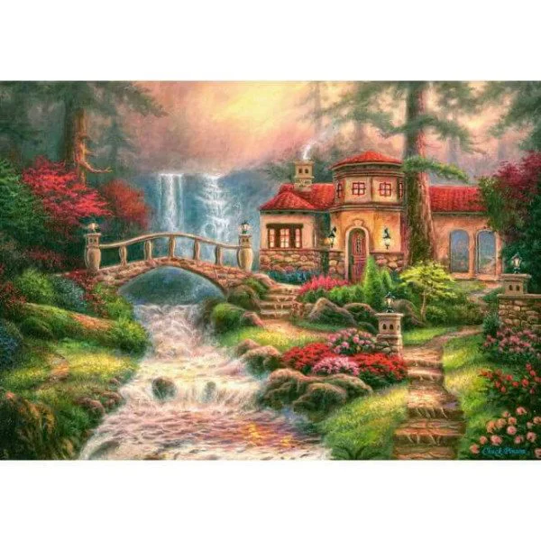 Puzzle Castorland Sierra River Falls, 500 piese foto