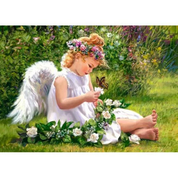 Puzzle Castorland Garden Angel, 500 piese foto