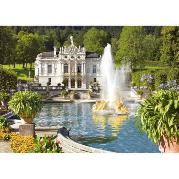 Puzzle Castorland Linderhoff Palace, Germany, 500 piese foto