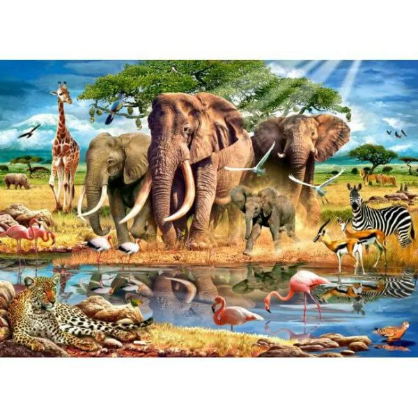 Puzzle Castorland At the Waters Edg, 500 piese foto