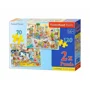 Puzzle Castorland Animal Doctor, 2 in 1 (70+120 piese) foto
