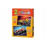 Puzzle Castorland Racing Cars, 2 in 1 (165+300 piese) foto
