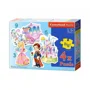Puzzle Castorland World of Princesses, 4 in 1 (3+4+6+9 piese) foto
