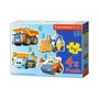 Puzzle Castorland Funny Cars, 4 in 1 (3+4+6+9 piese) foto