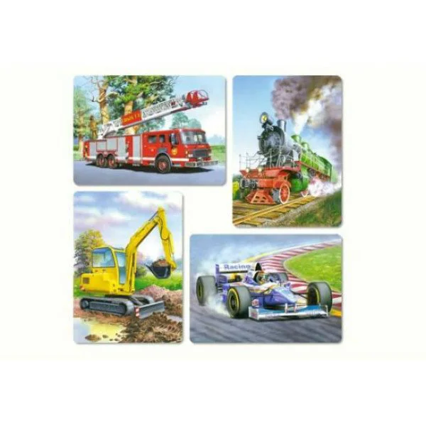 Puzzle Castorland, 4 in 1 (8+12+15+20 piese) foto