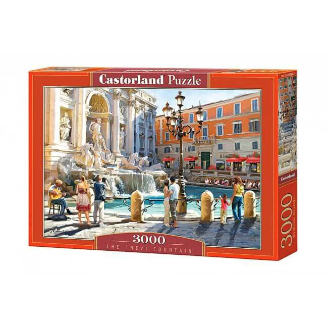 Puzzle Castorland The Trevi Fountain, 3000 piese foto