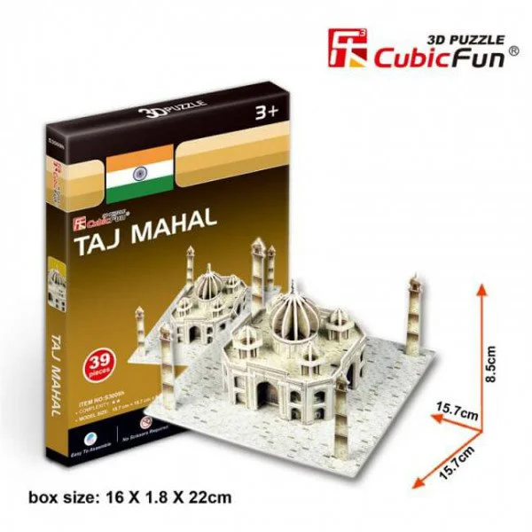 Puzzle 3D CubicFun Taj Mahal (India) foto