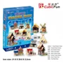 Puzzle 3D CubicFun World Traditional House foto