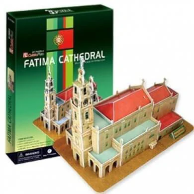 Puzzle 3D CubicFun Fatima Cathedral foto