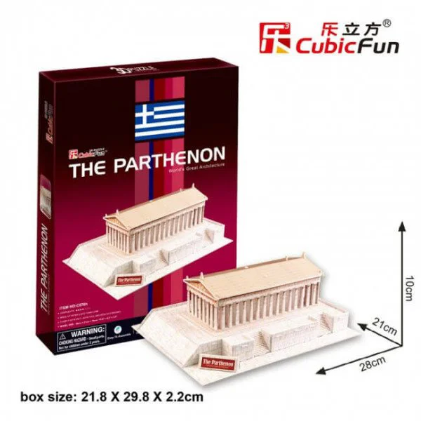 Пазл 3D CubicFun Parthenon
