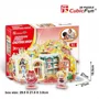 Puzzle 3D CubicFun Shopping Street-Clothes Shop foto