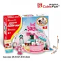 Puzzle 3D CubicFun Shopping Street-Dessert Shop foto